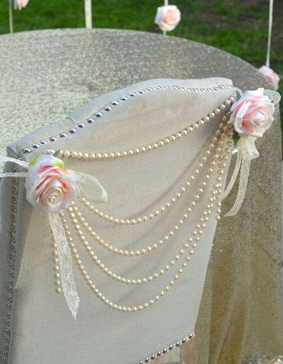 A Beautiful Pearl Wedding Theme