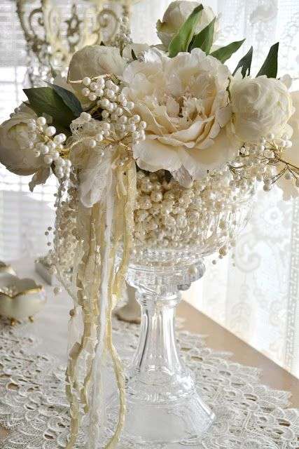 A Beautiful Pearl Wedding Theme