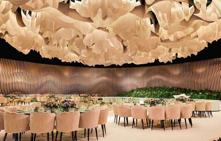 A Desert Wedding Theme in Doha