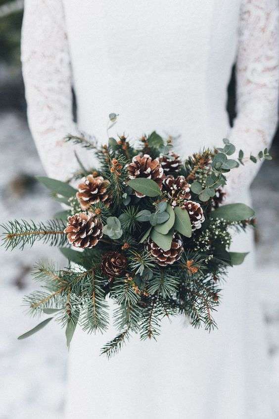 Winter Wedding Bouquet Ideas