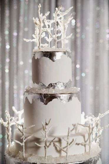 Winter Wedding Cake Ideas