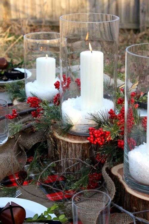 Christmas Wedding Centerpieces to Inspire You