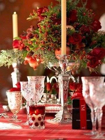 Christmas Wedding Centerpieces to Inspire You