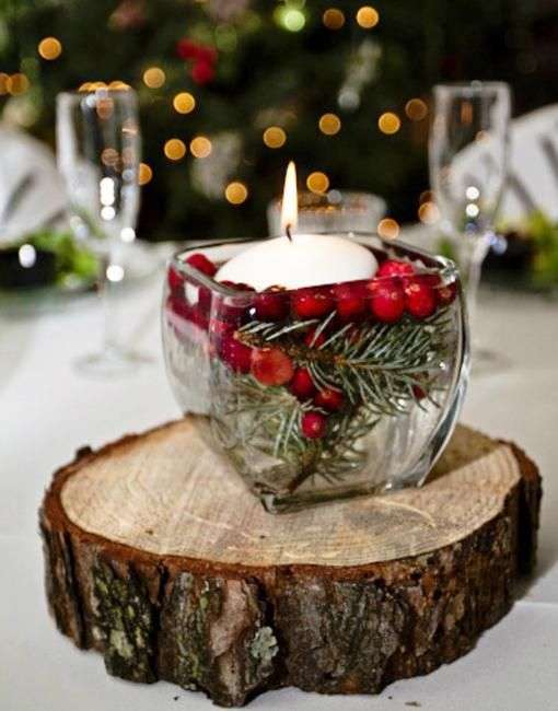 Christmas Wedding Centerpieces to Inspire You