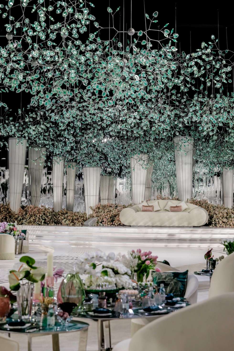 حفل زفاف الشيخة المها والشيخ فهد آل ثاني في قطر 