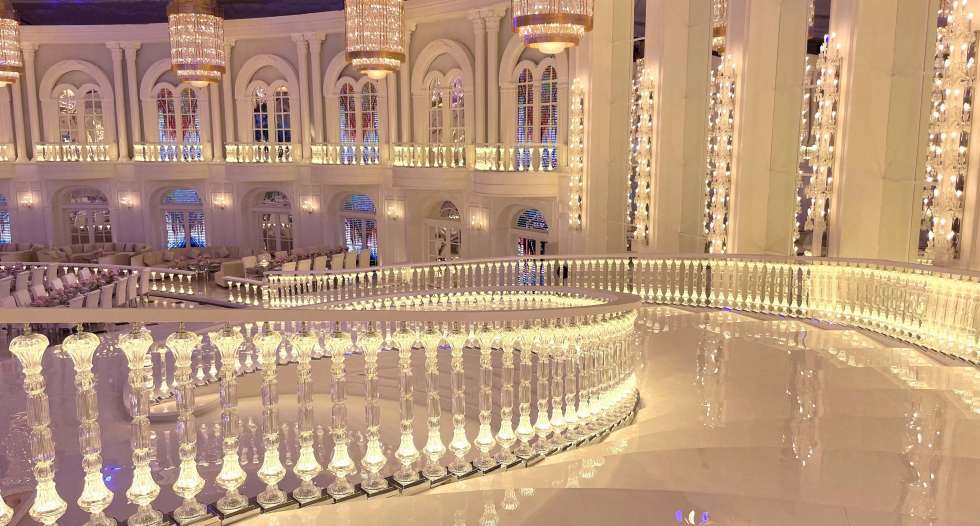 حفل زفاف لو بالوستراد الفاخر في الدوحة 