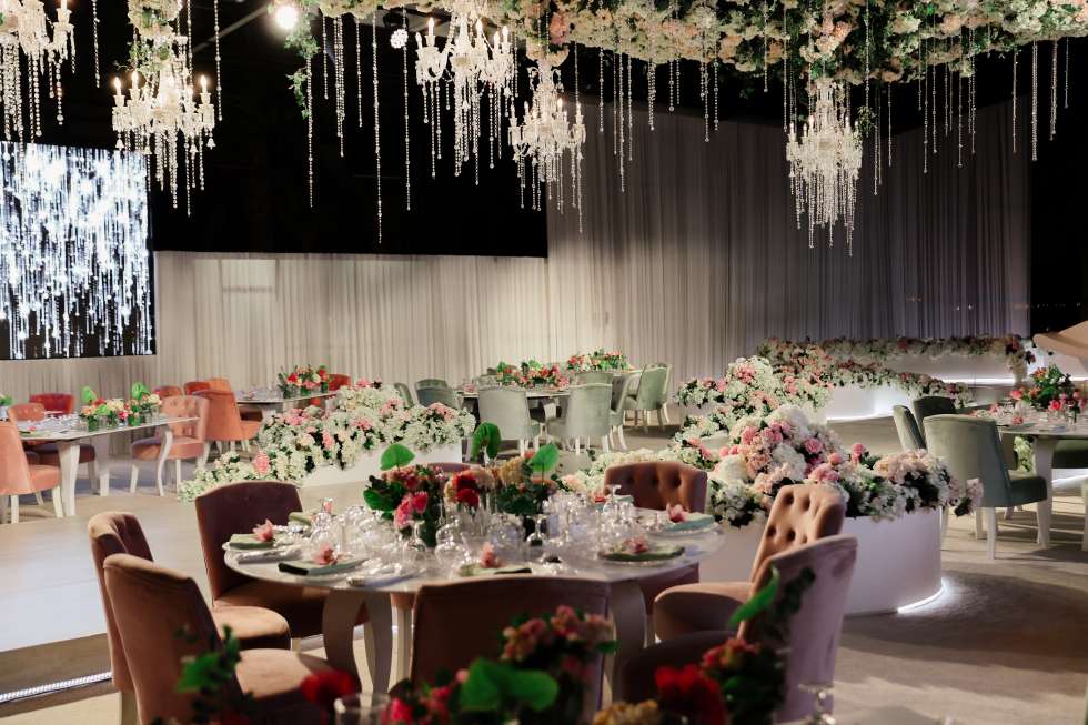 A Regal Floral Wedding in Qatar