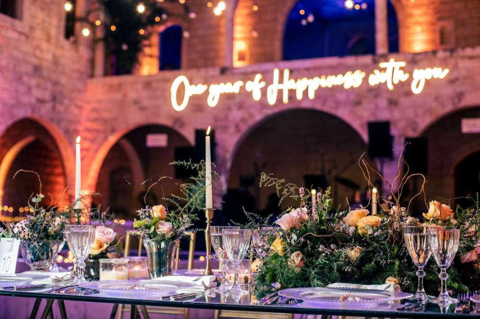 A One Year Wedding Celebration in Lebanon