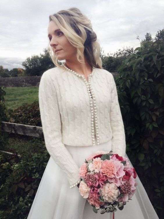 Formal cardigan hot sale for wedding