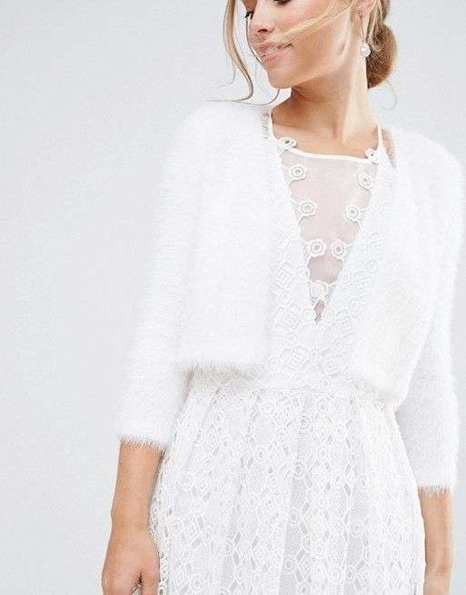 Say “I Do” to Cardigans Over Your Wedding Dress