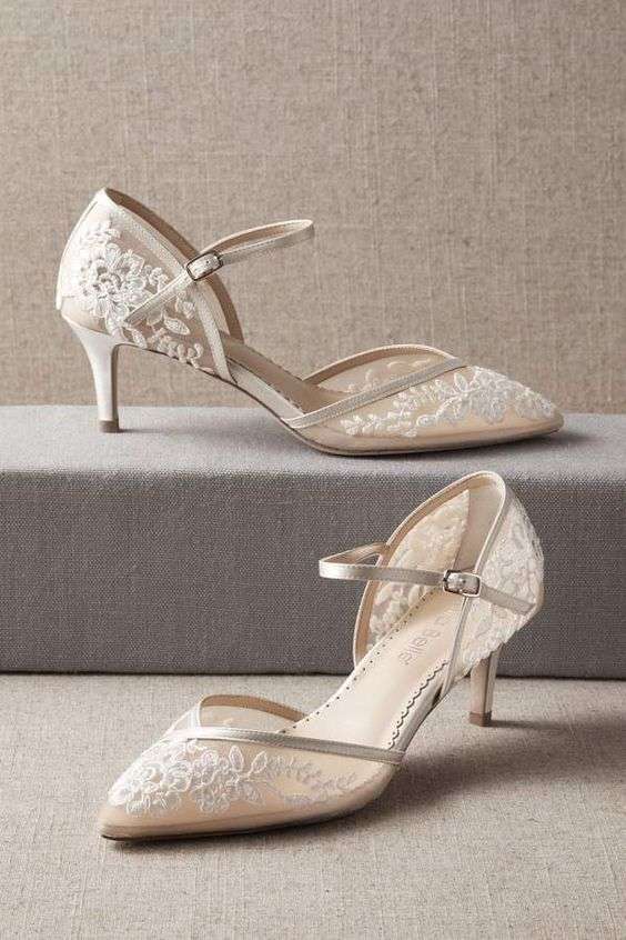 Bridal Shoe Trend: Nude Colored Heels