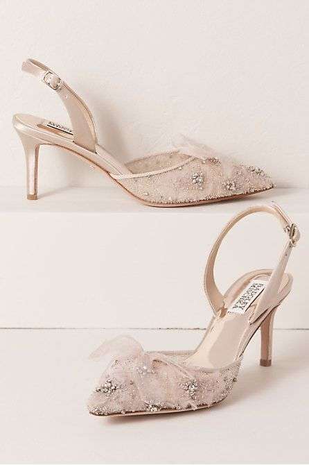 Bridal Shoe Trend: Nude Colored Heels