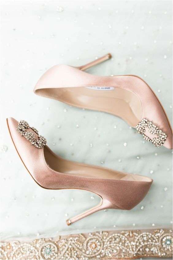 Bridal Shoe Trend: Nude Colored Heels