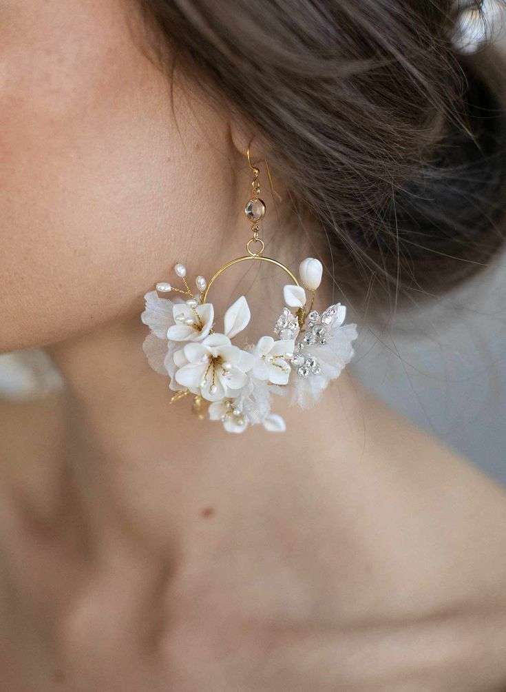 Statement Earrings for the Bride