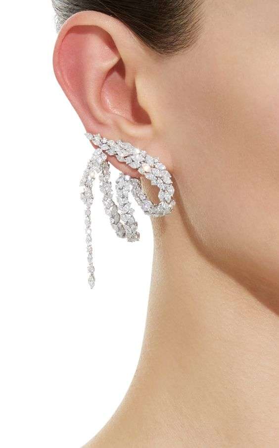 Statement Earrings for the Bride