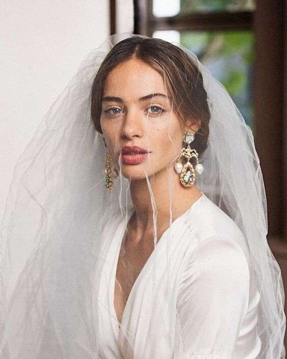 Statement Earrings for the Bride