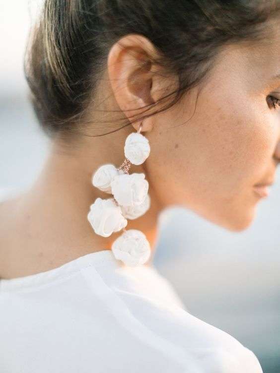 Statement Earrings for the Bride