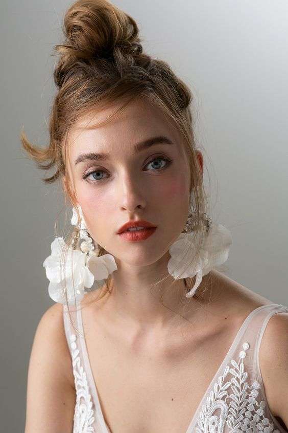 Statement Earrings for the Bride