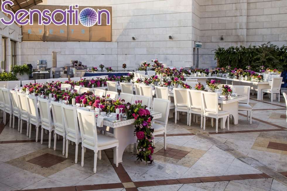 An Exotic Sunset Fruit Wedding by Sensation Events