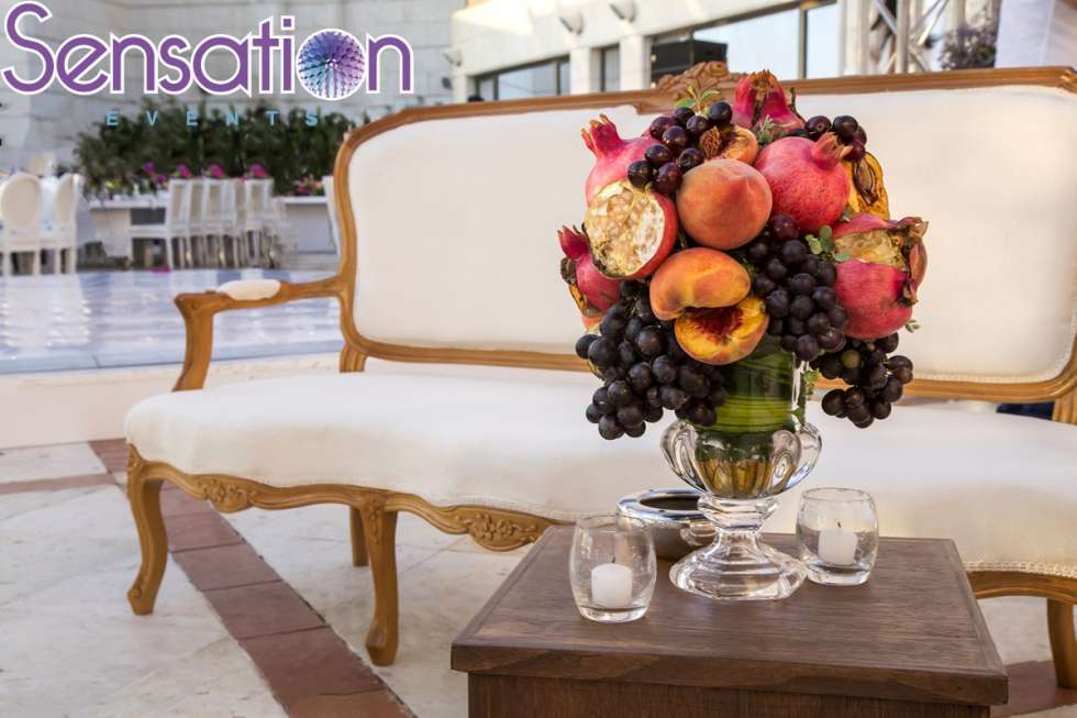 An Exotic Sunset Fruit Wedding by Sensation Events