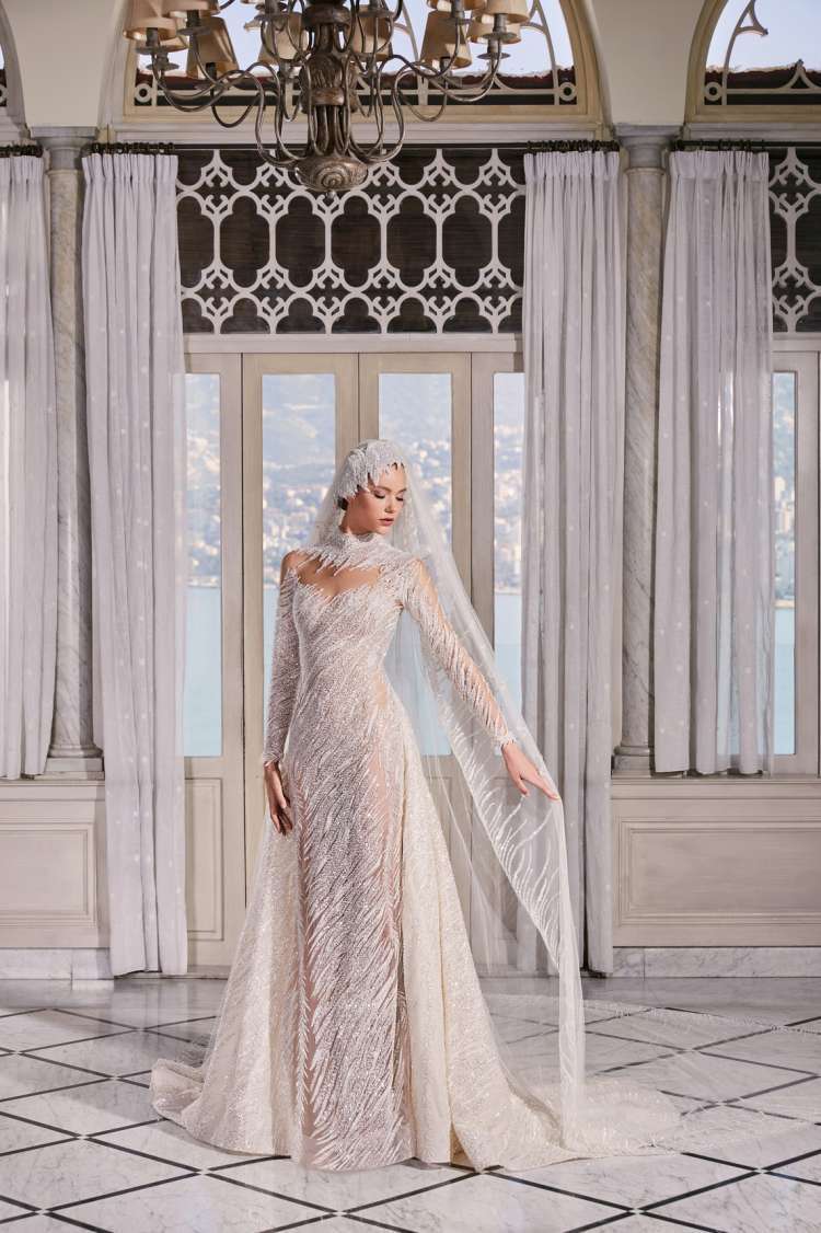 Beautiful 2022 Hijab Wedding Dresses