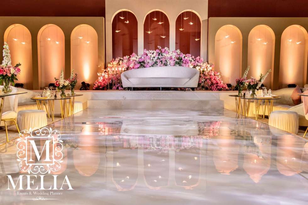 A Pink Garden Wedding in Doha