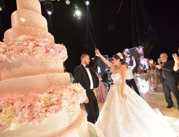 A Gold and Blush Wedding in Syria