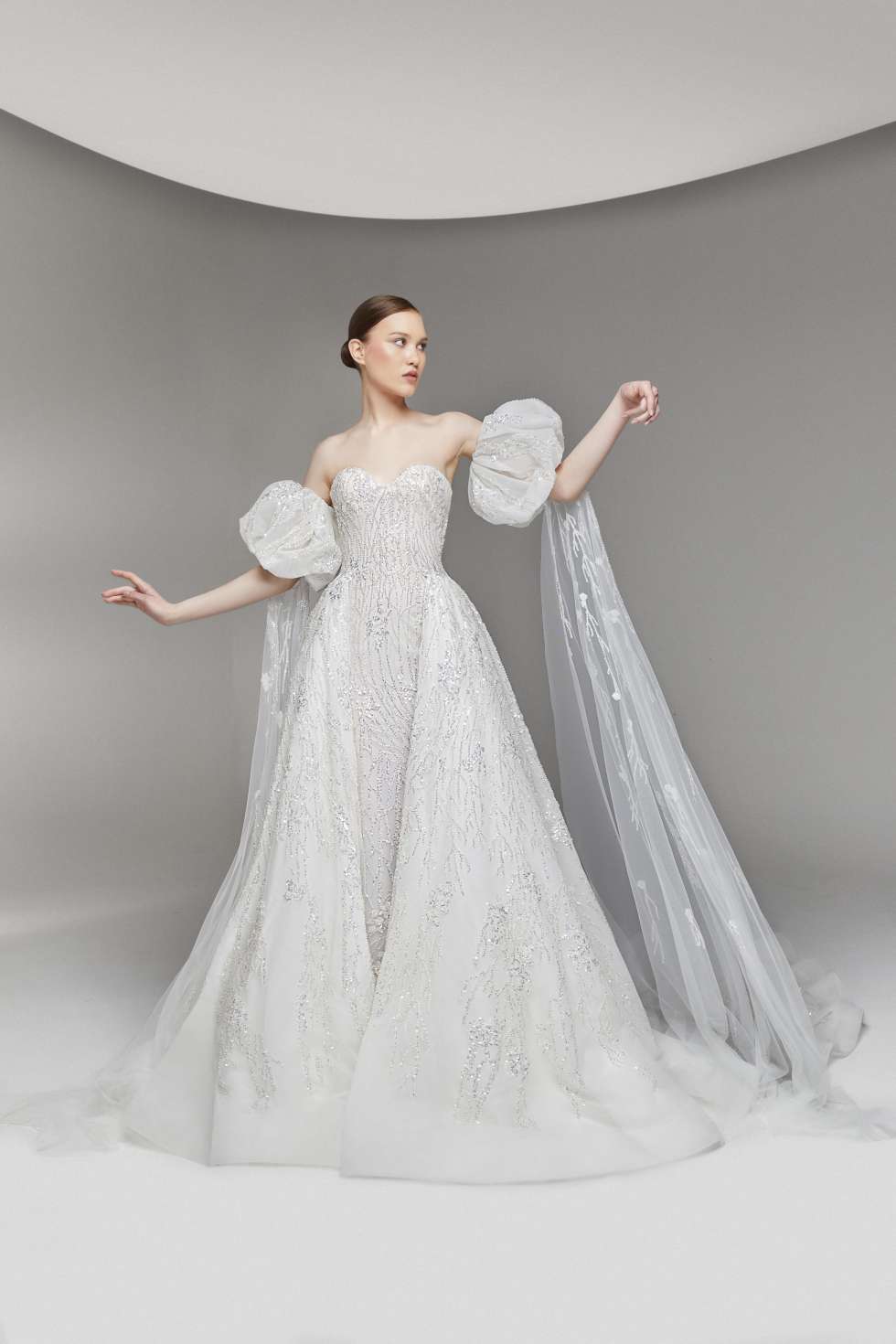 Twinkling Dots Wedding Dresses by Tony Ward for Spring 2023