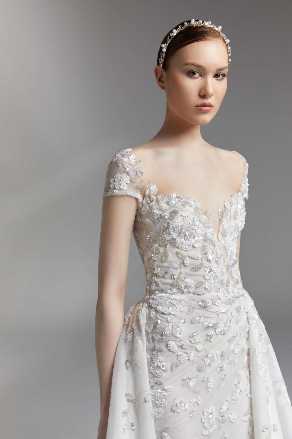 Twinkling Dots Wedding Dresses by Tony Ward for Spring 2023