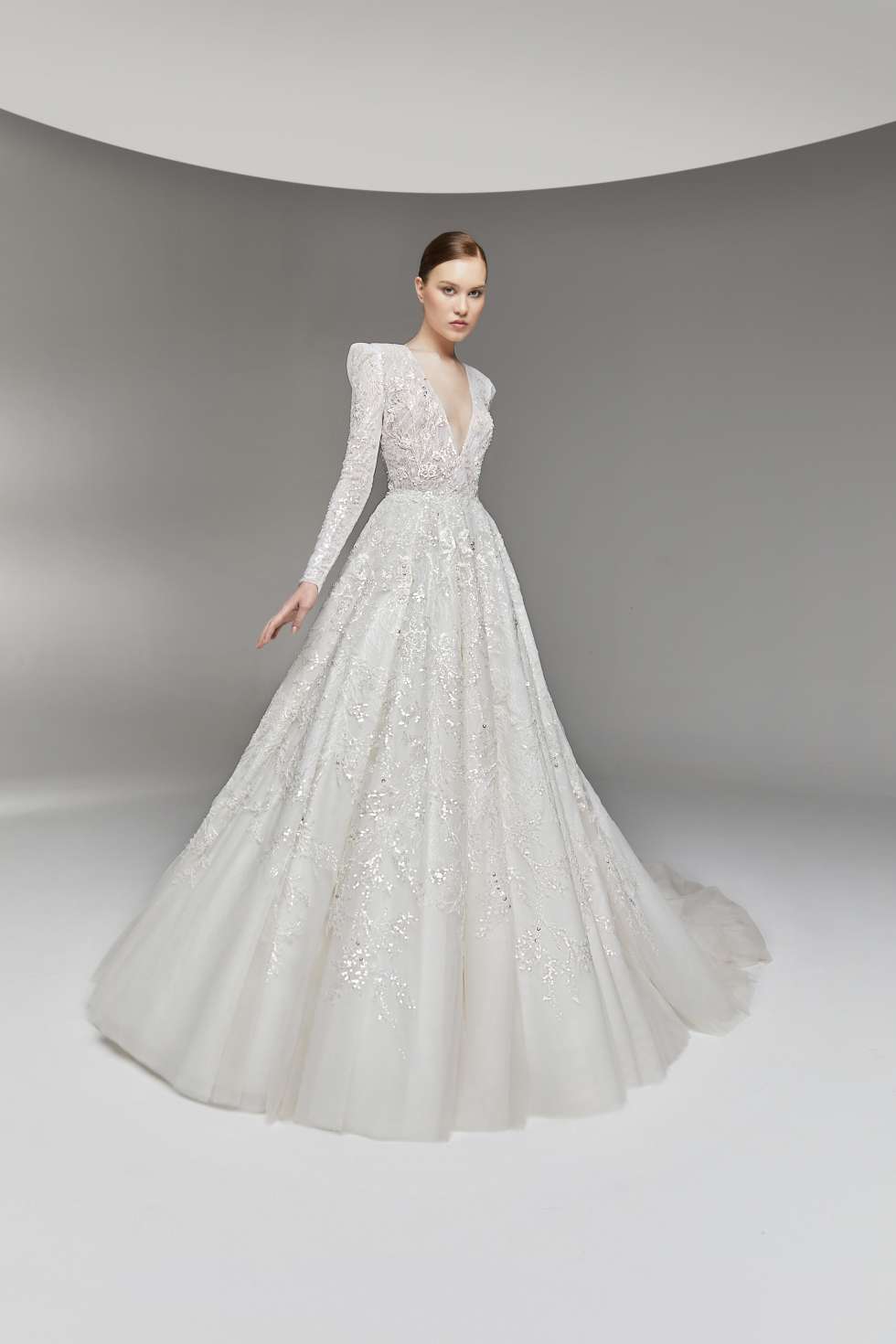 Twinkling Dots Wedding Dresses by Tony Ward for Spring 2023