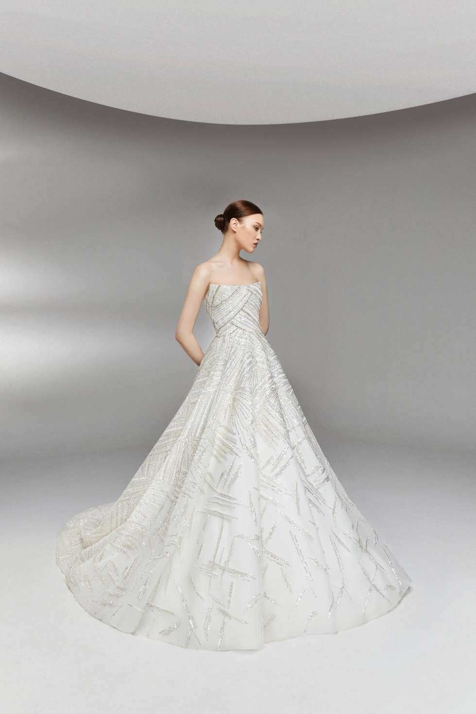 Twinkling Dots Wedding Dresses by Tony Ward for Spring 2023