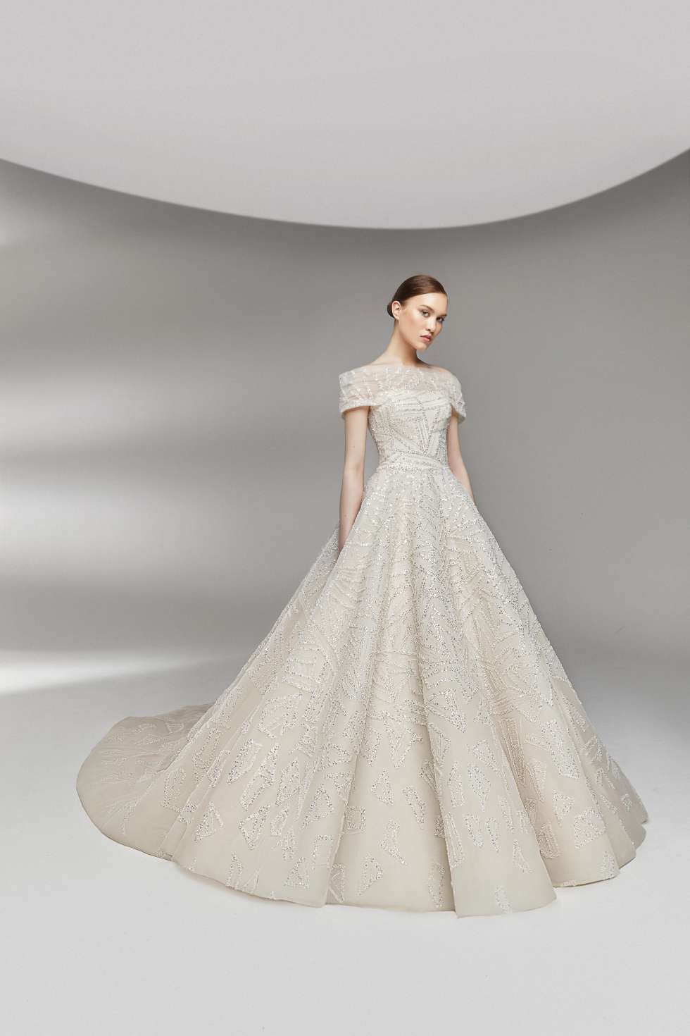 Twinkling Dots Wedding Dresses by Tony Ward for Spring 2023