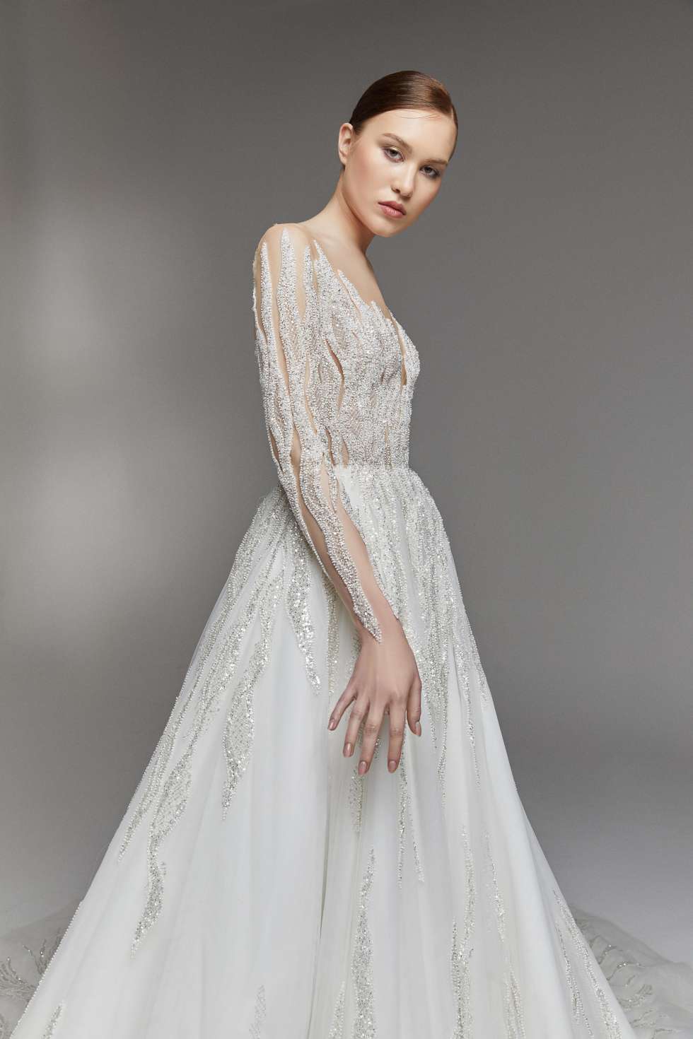 Twinkling Dots Wedding Dresses by Tony Ward for Spring 2023