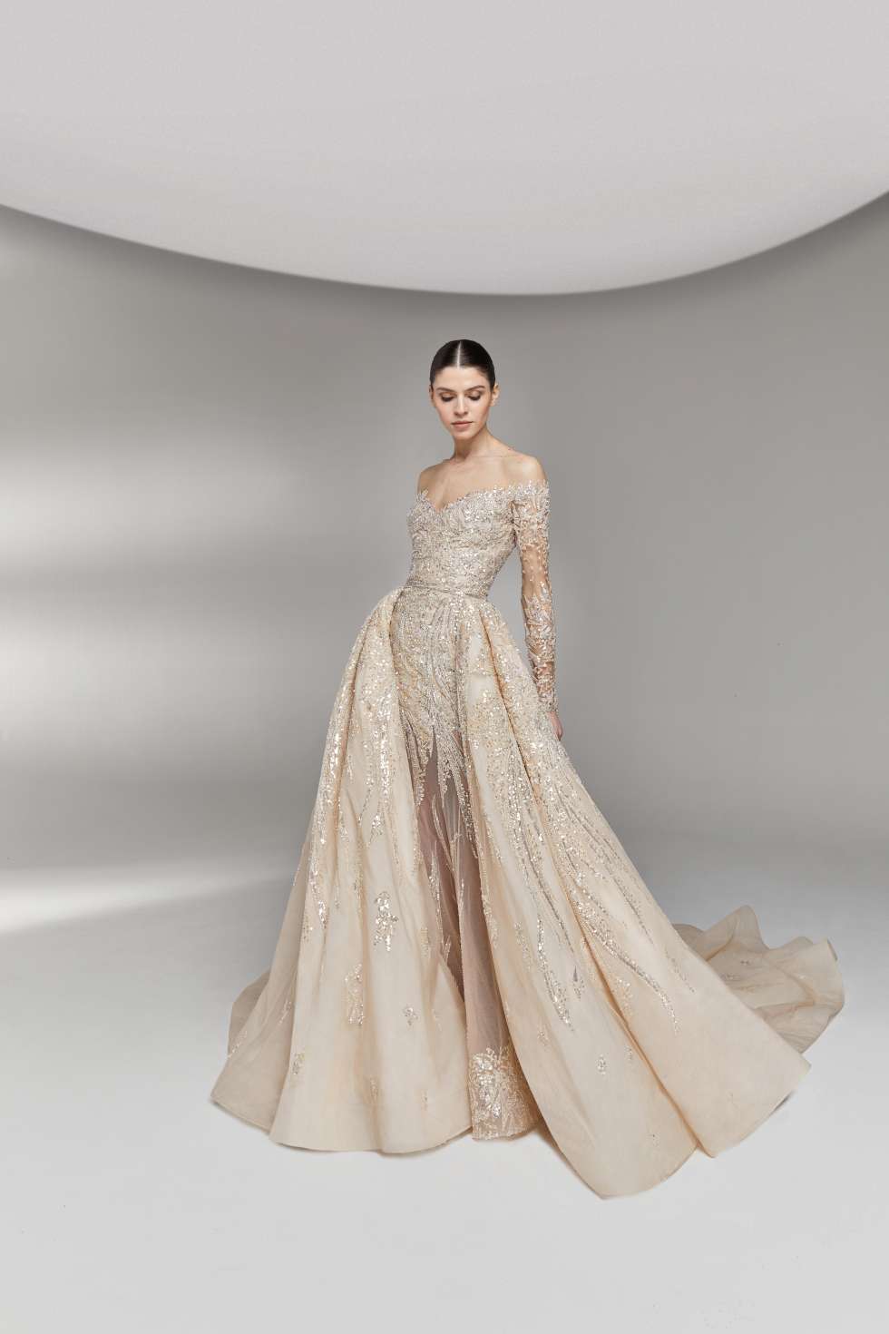 Twinkling Dots Wedding Dresses by Tony Ward for Spring 2023