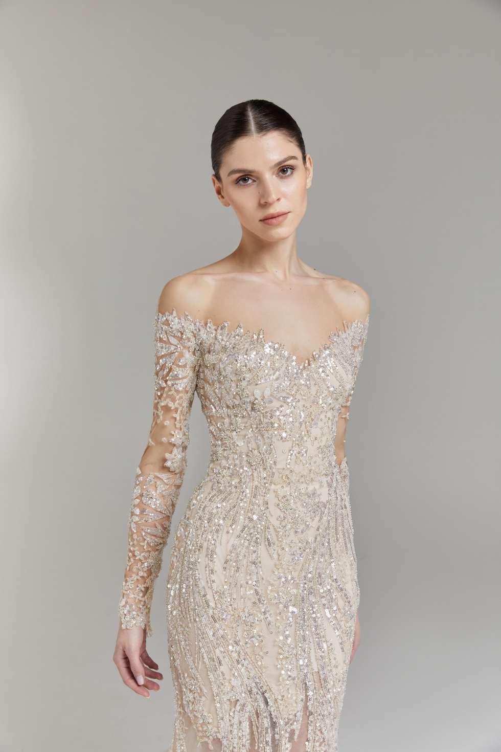 Twinkling Dots Wedding Dresses by Tony Ward for Spring 2023