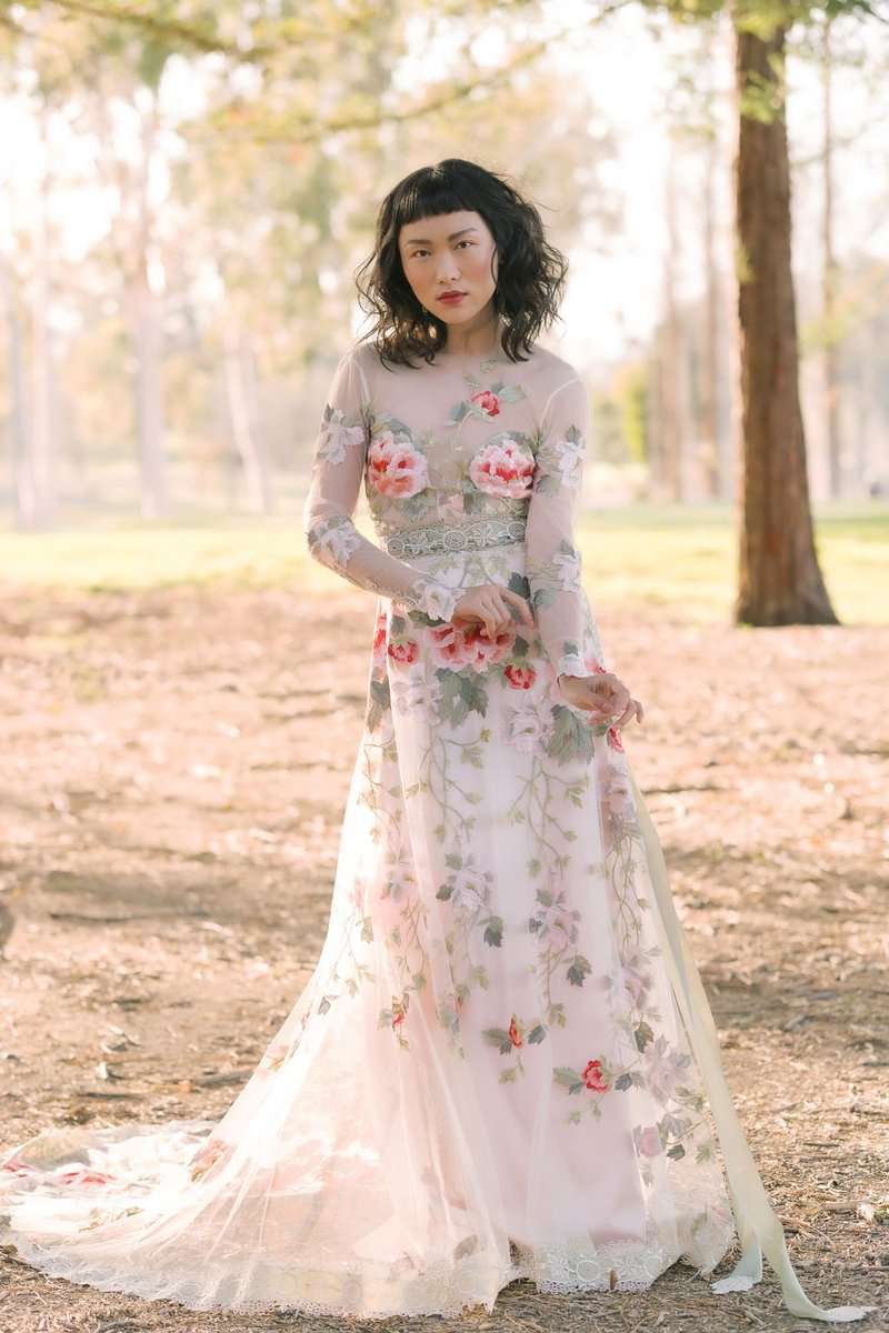 Claire Pettibone 2022 Wedding Dress Collection "The Three Graces"