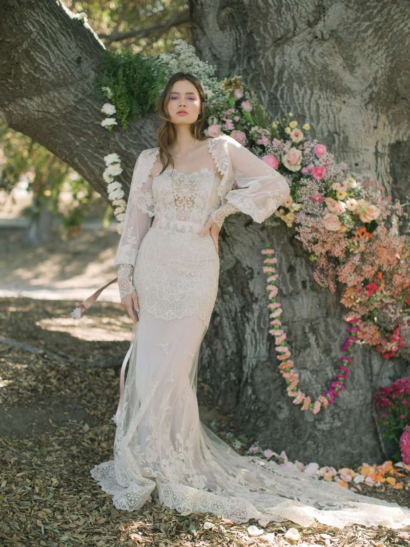 Claire Pettibone 2022 Wedding Dress Collection "The Three Graces"