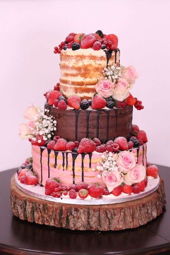 Beautiful Semi Naked Wedding Cakes