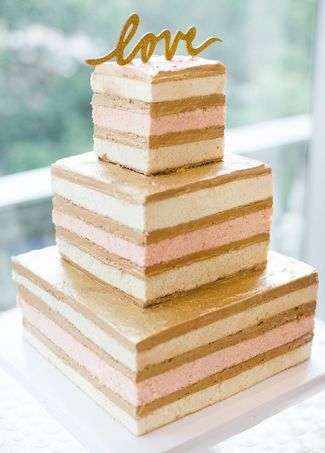 Beautiful Semi Naked Wedding Cakes