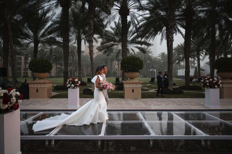 A Romantic Destination Wedding in Dubai