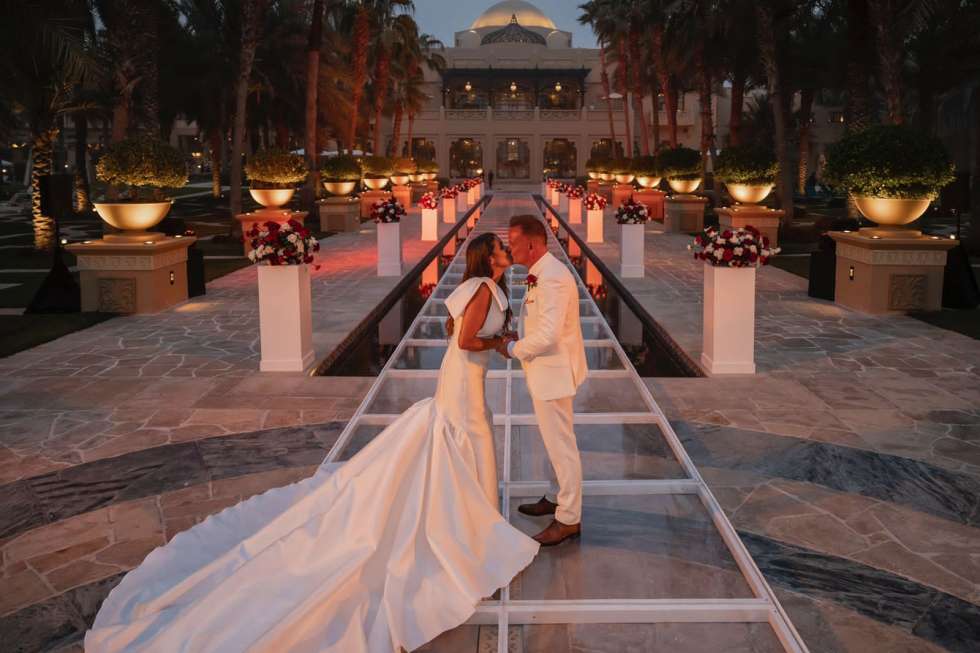 A Romantic Destination Wedding in Dubai