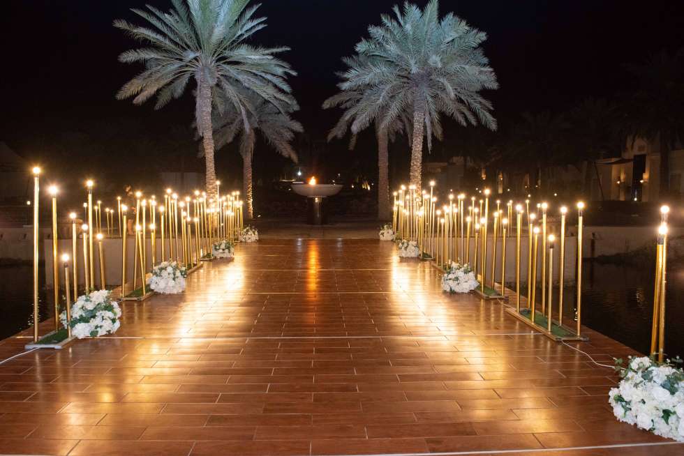 حفل زفاف سعودي أنيق في البحرين