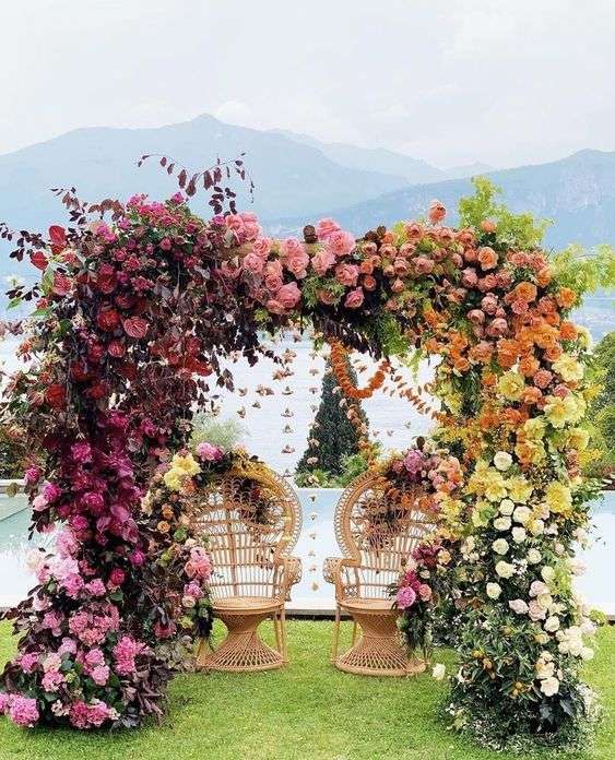 Stunning Backdrops to Have at Your Wedding