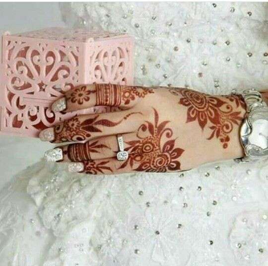 Rose Mehendi Designs 12