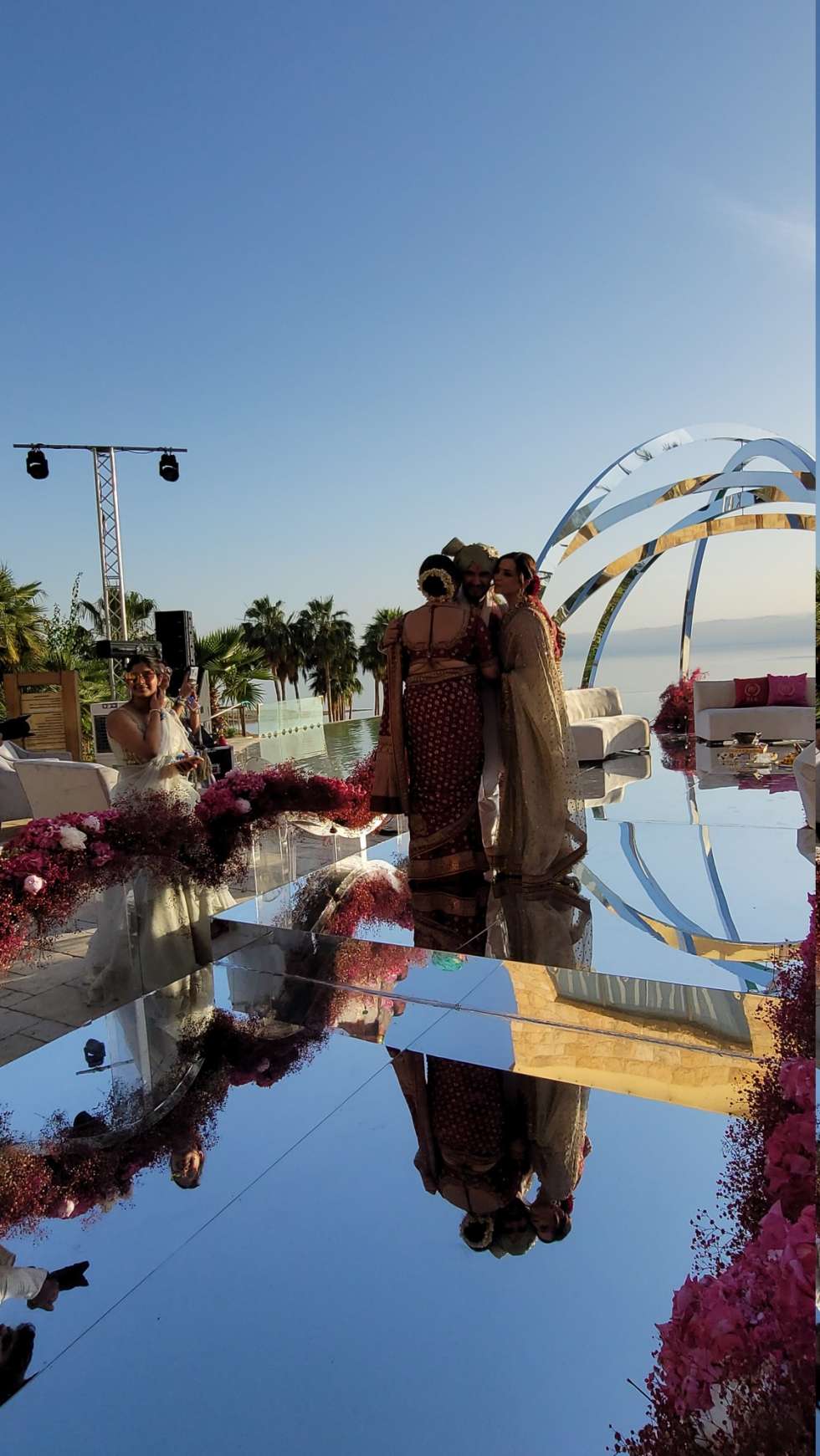 An Extraordinary Indian Destination Wedding at The Dead Sea