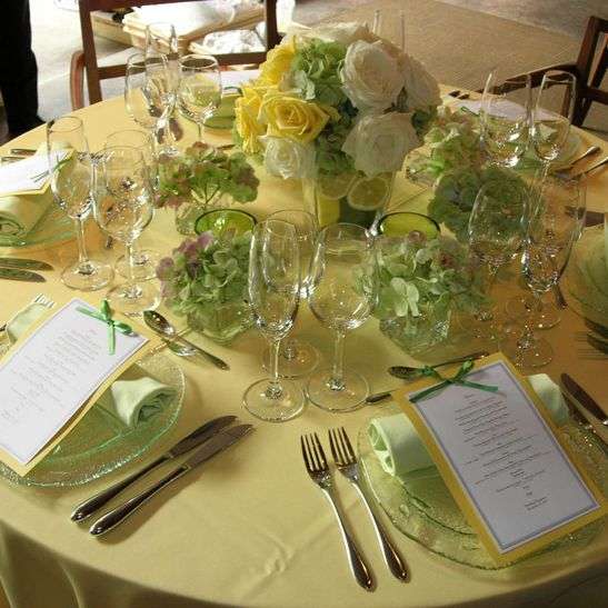 Your Wedding in Colors: Lime Green and Yellow