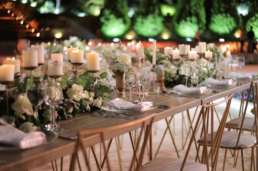 A Chic and Elegant Wedding in Lebanon