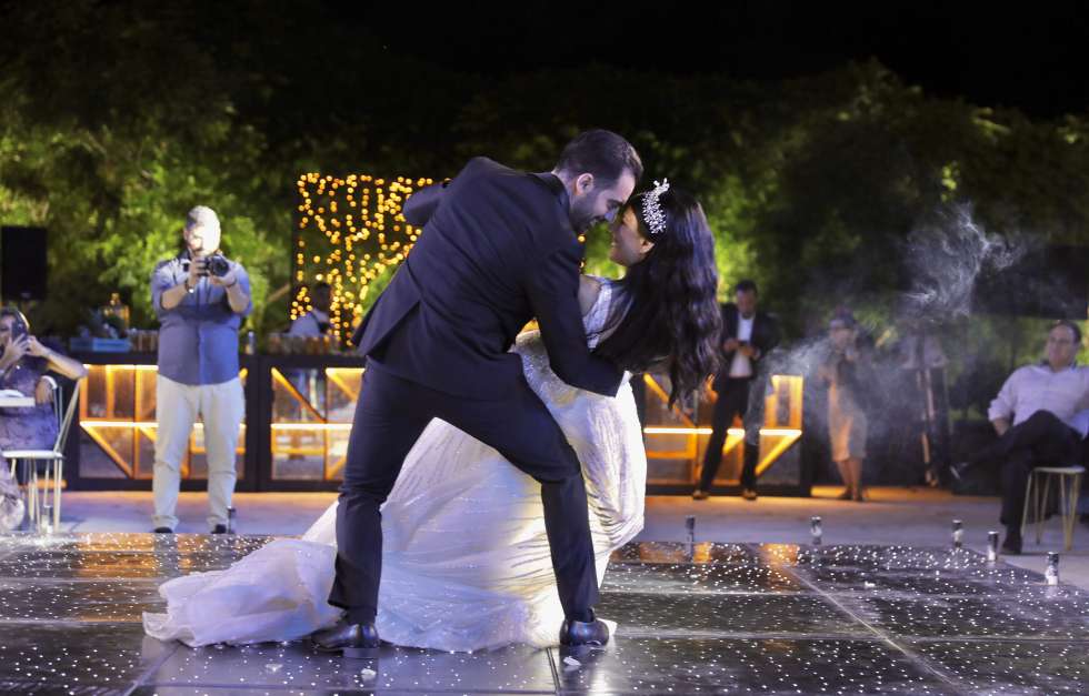 حفل زفاف أنيق وعصري في لبنان