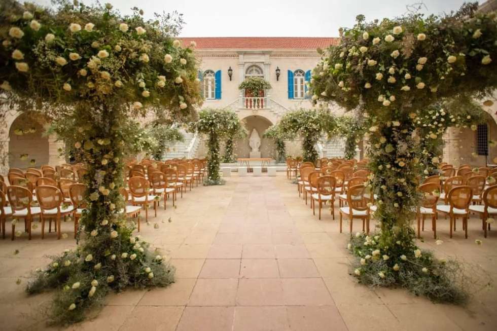A Yellow Sensation Wedding in Lebanon