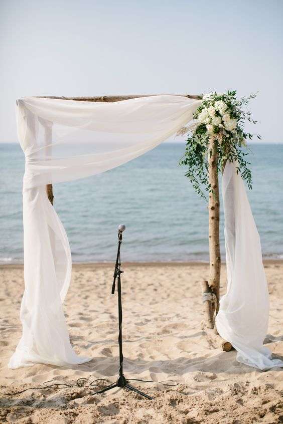 Beautiful Beach Wedding Arches Ideas